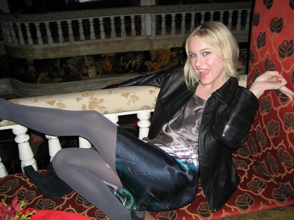 25P Cunts in Grey Pantyhose #01