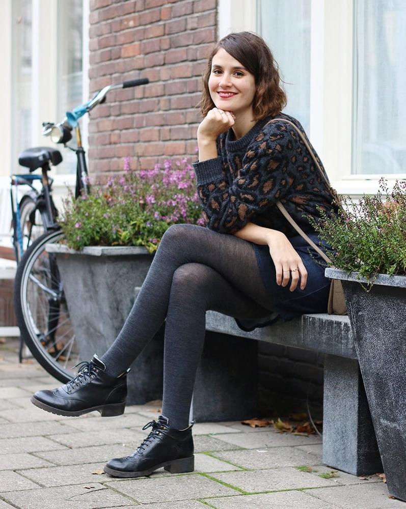 25P Cunts in Grey Pantyhose #01