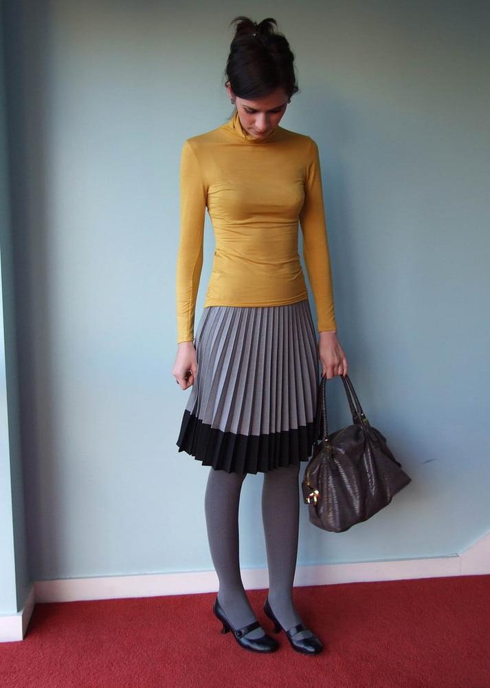 25P Cunts in Grey Pantyhose #01