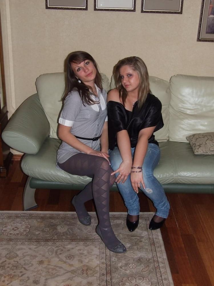 25P Cunts in Grey Pantyhose #01