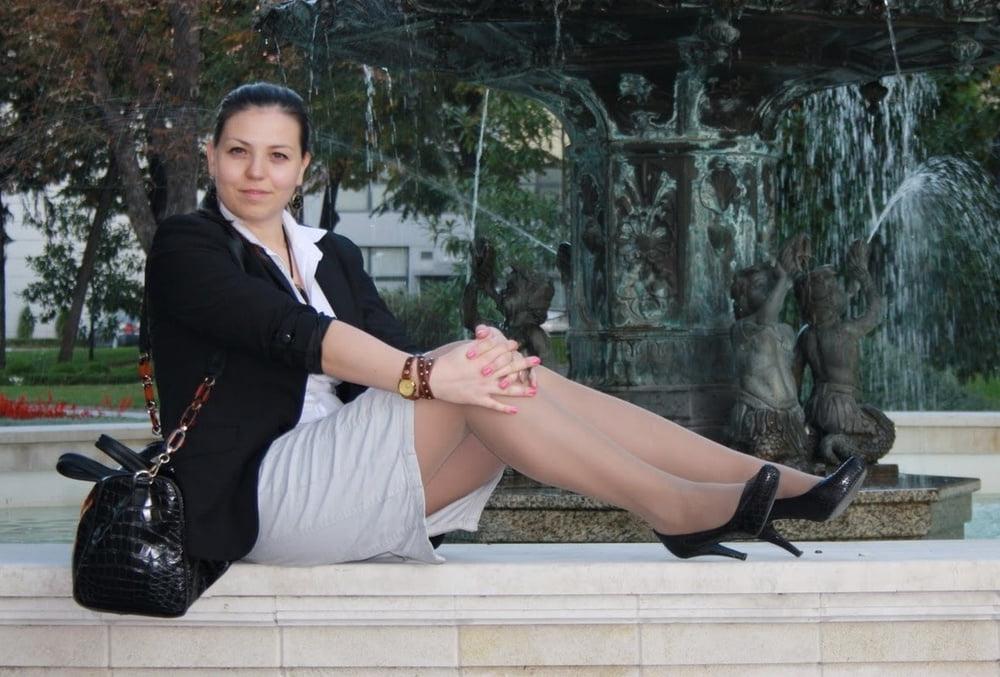 25P Cunts in Grey Pantyhose #02