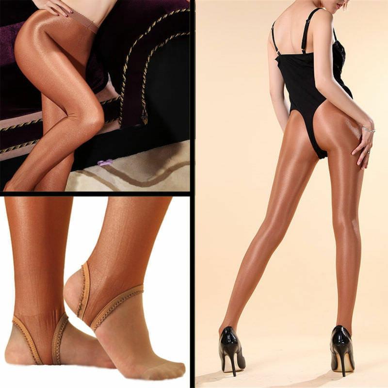 11P shiny pantyhose