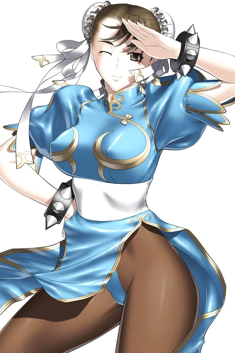 25P Chun Li Strumpfhosen Street Fighter