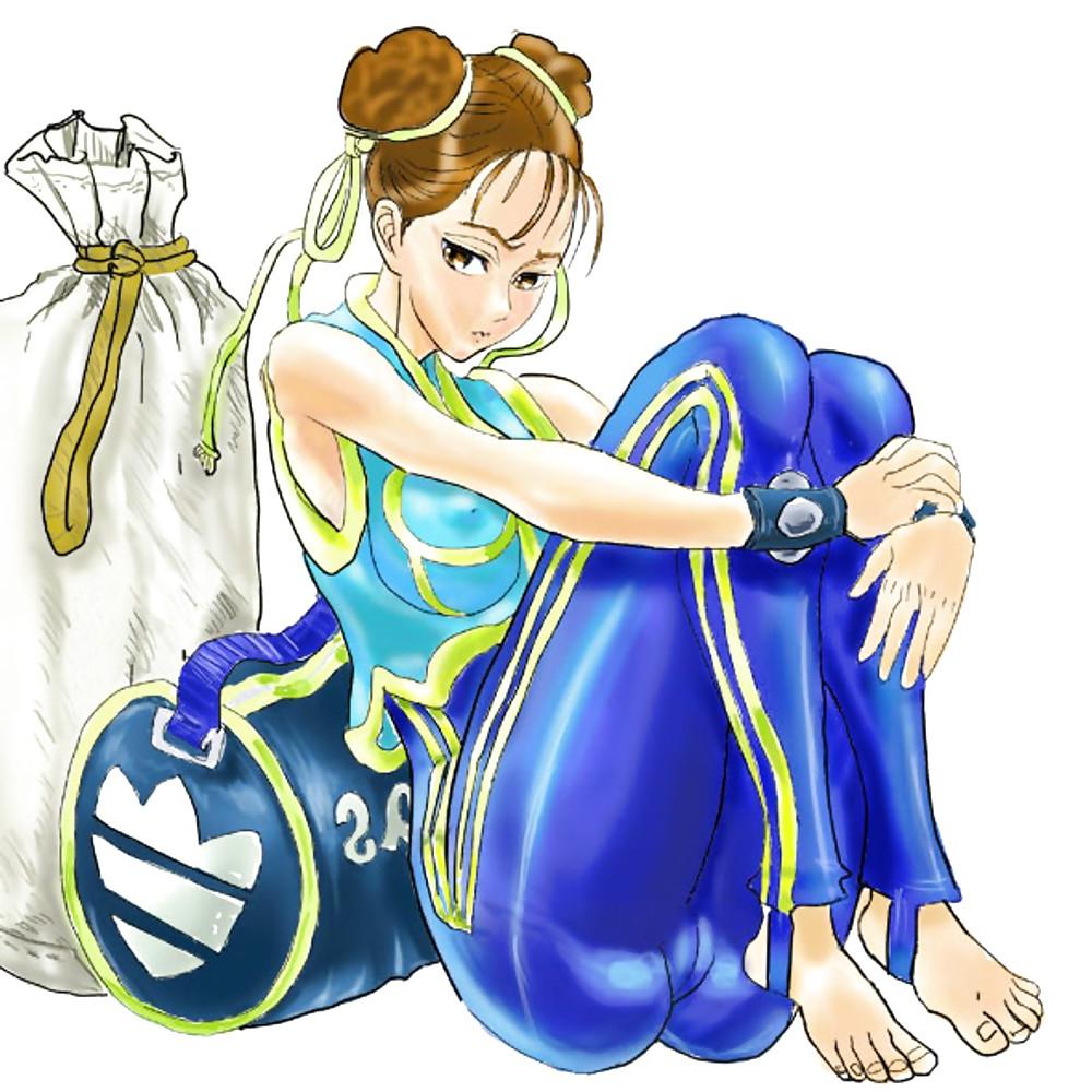25P Chun Li Strumpfhosen Street Fighter