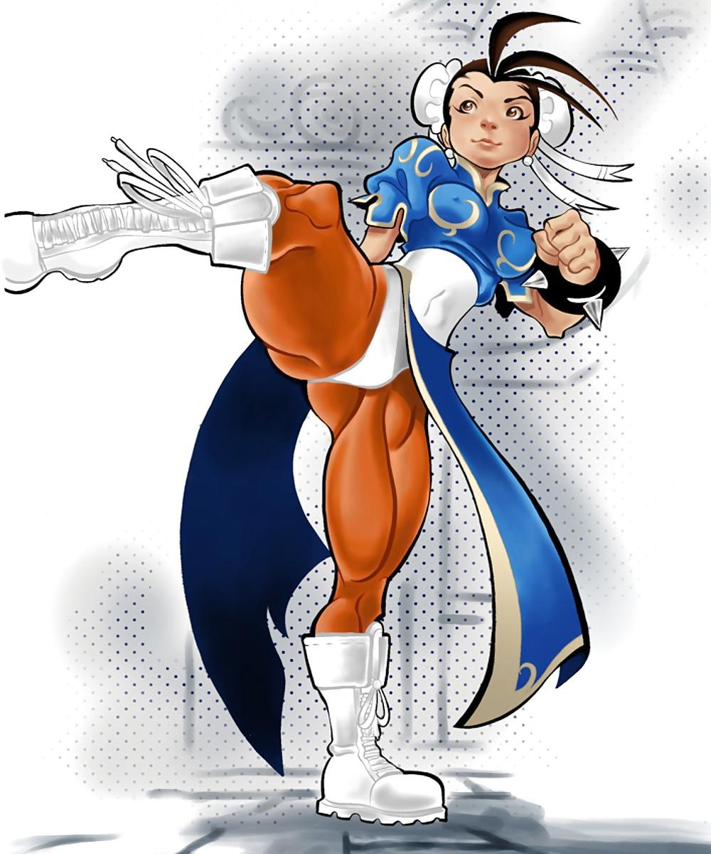 25P Chun Li Strumpfhosen Street Fighter