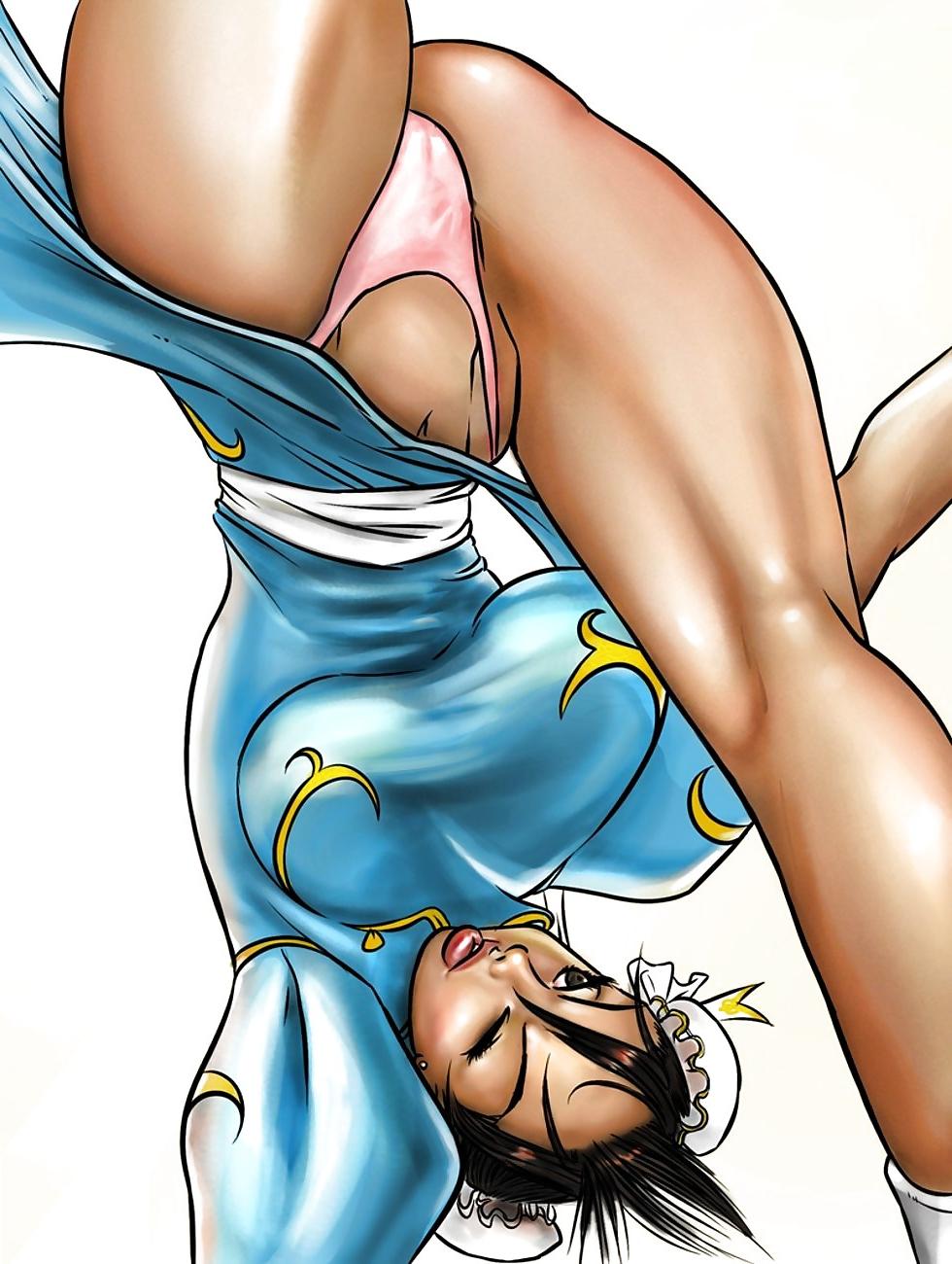 25P Chun Li Strumpfhosen Street Fighter