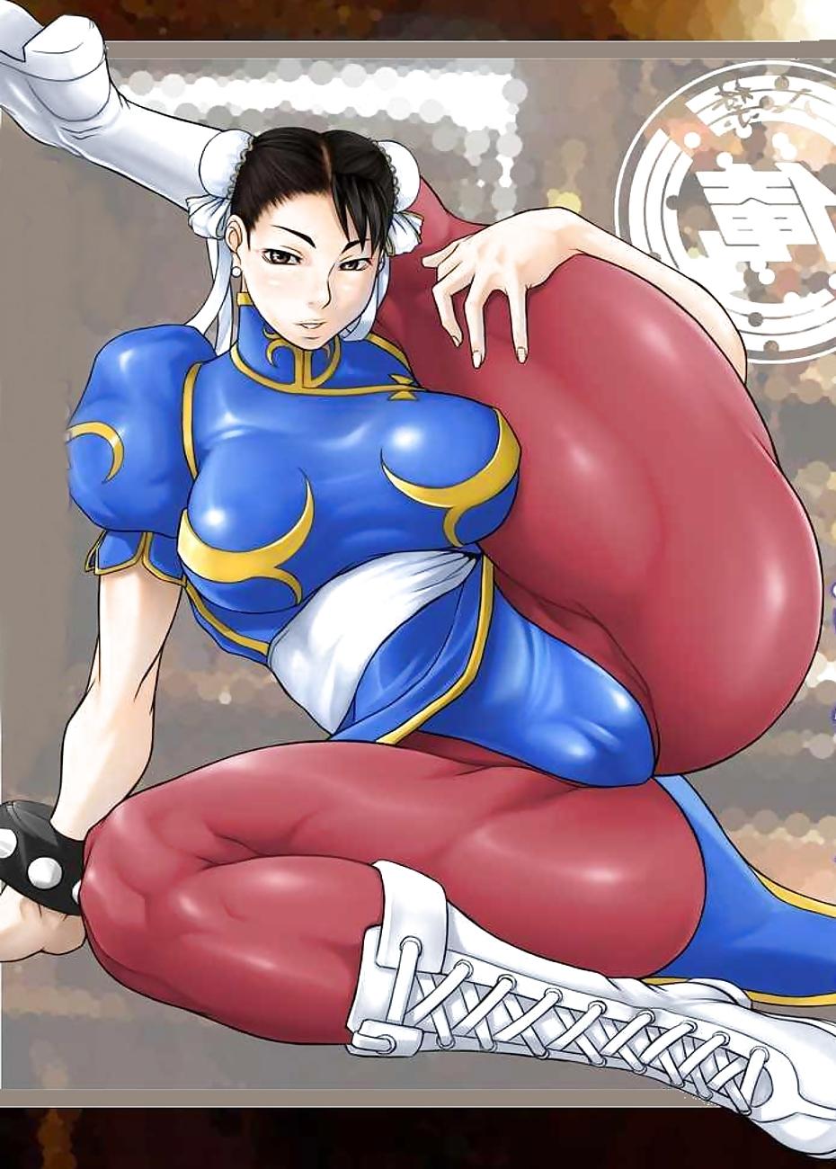 25P Chun Li Strumpfhosen Street Fighter