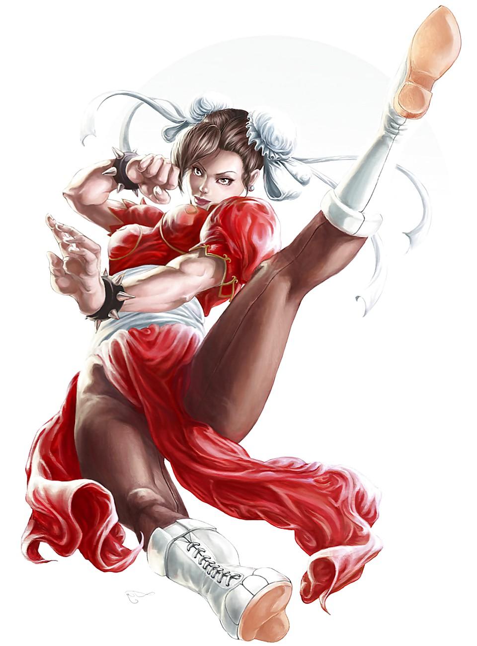 25P Chun Li Strumpfhosen Street Fighter