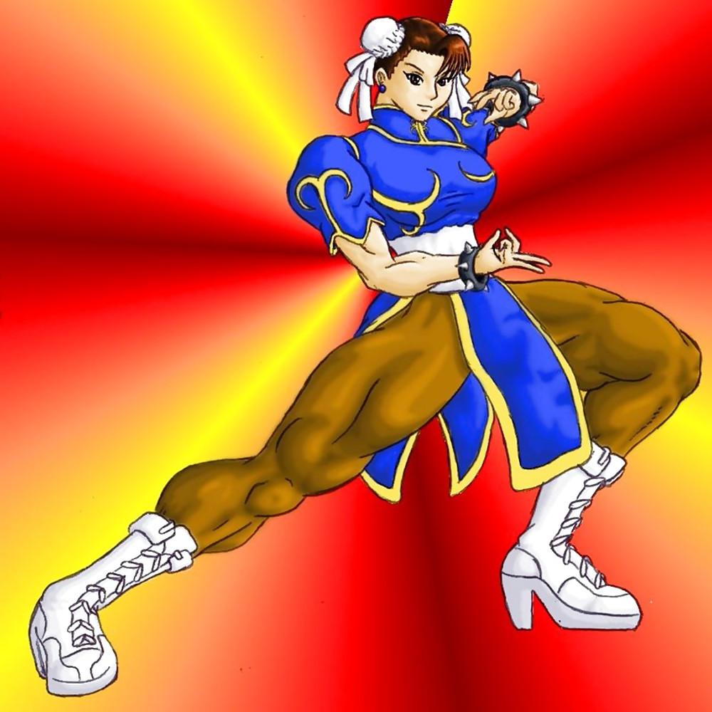 25P Chun Li Strumpfhosen Street Fighter
