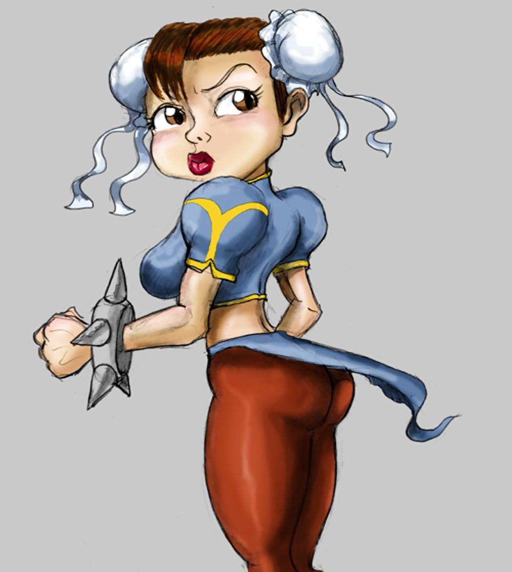 25P Chun Li Strumpfhosen Street Fighter
