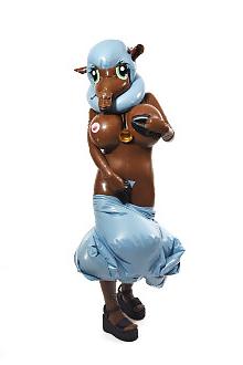 13P Aufblasbares Latex-Cosplay