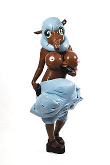 13P Aufblasbares Latex-Cosplay
