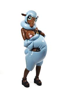 13P Aufblasbares Latex-Cosplay