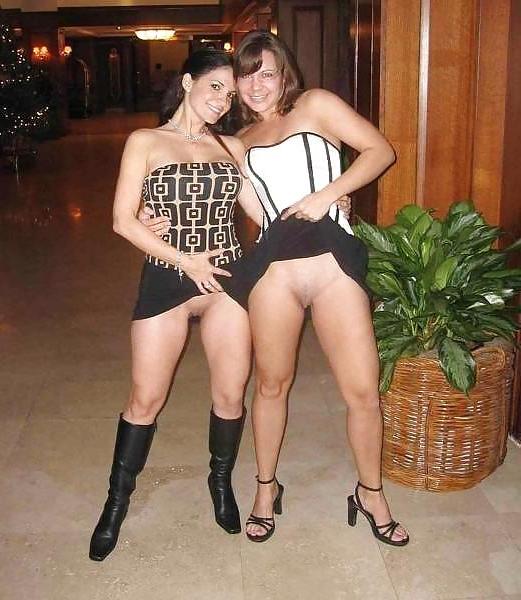 18P Girls, Teenagers let a little air in under the skirt! 