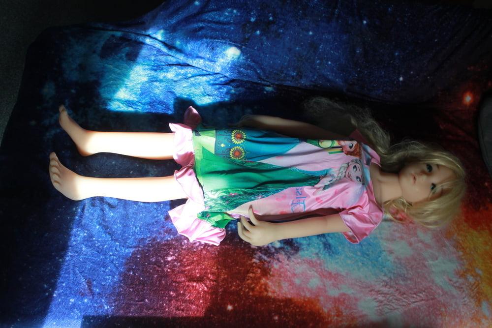 12P 100 Cm WM Sexdoll in now frosen dress