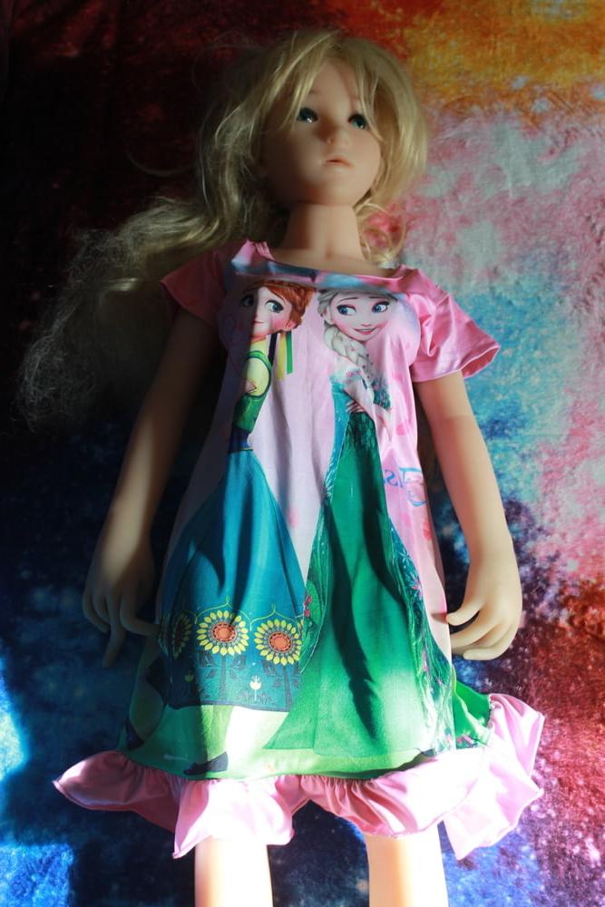 12P 100 Cm WM Sexdoll in now frosen dress