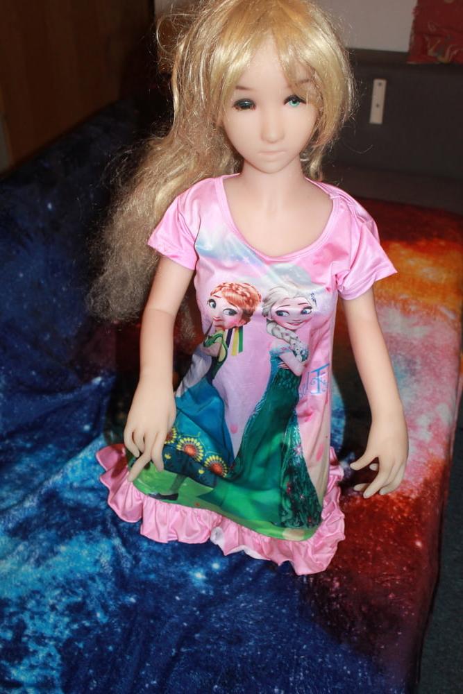 12P 100 Cm WM Sexdoll in now frosen dress