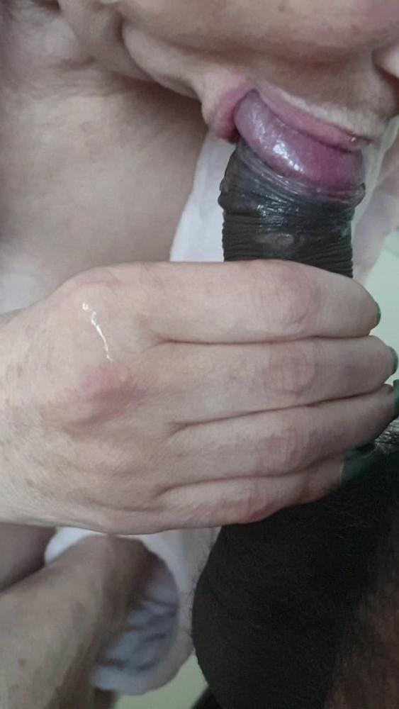 21P Old whore sucking dick dipped in piss 2