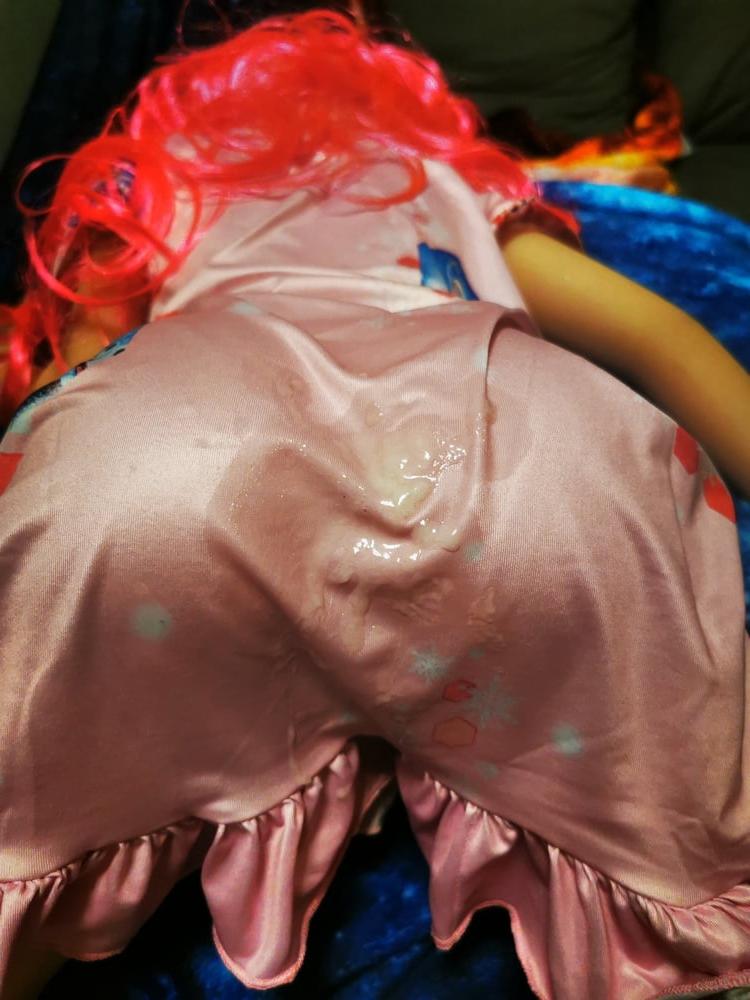 8P 100 CM WM Sex Dolls  in Frozen dress