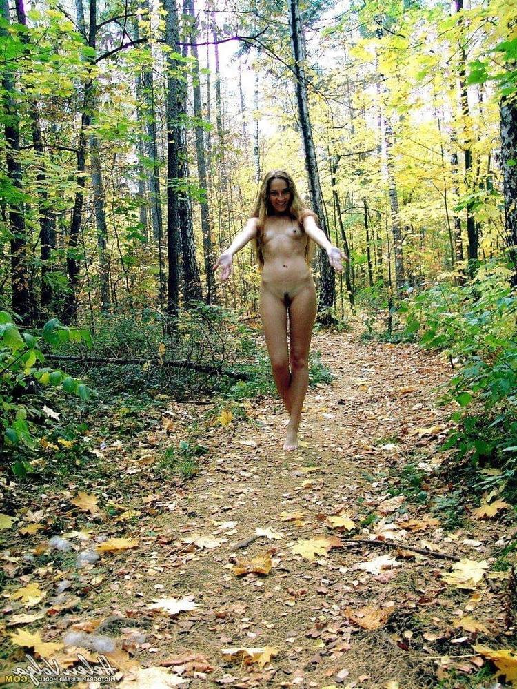 25P Naked in forest