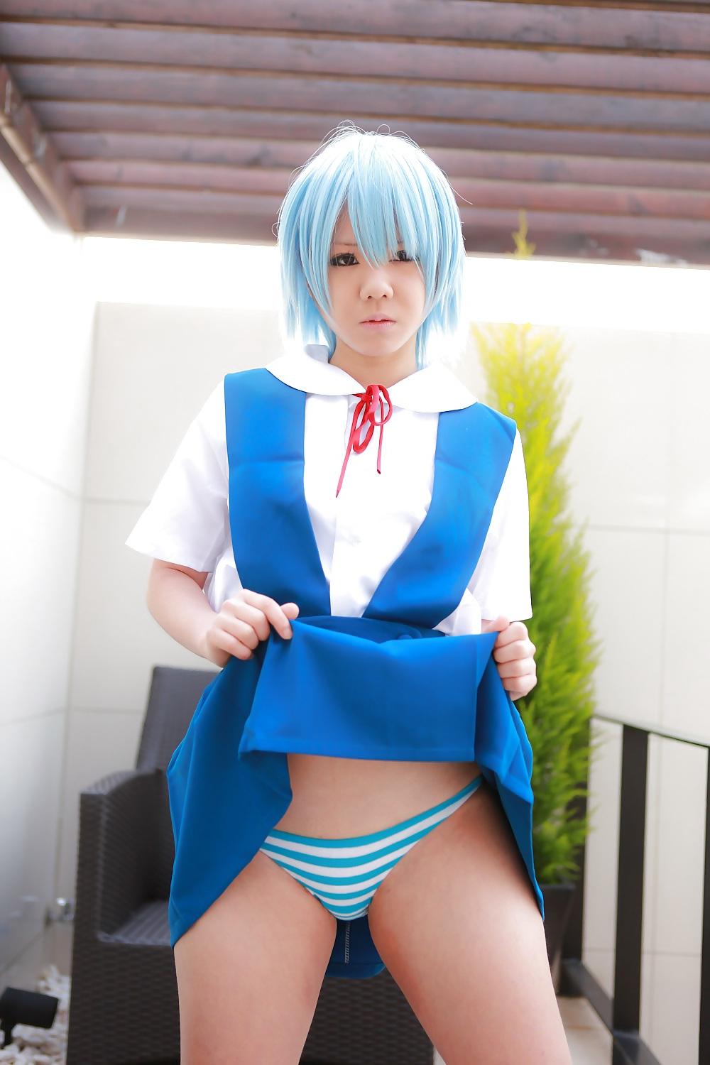 21P Sexy Japanese Cosplay Girl Tanaka Mana