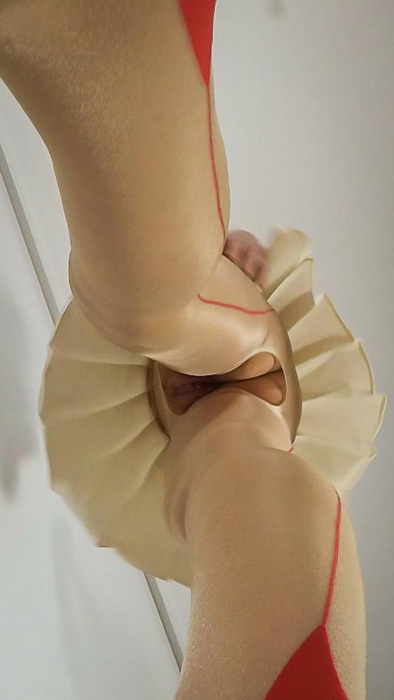 11P open crotch pantyhose