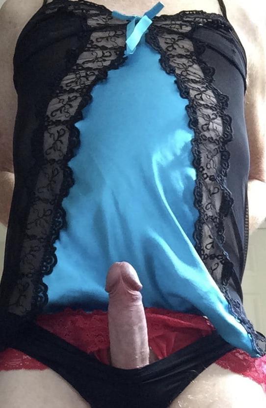 10P Sarah cd short dress and lingerie
