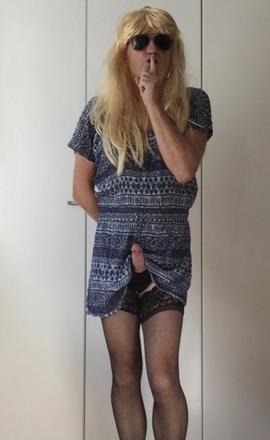 10P Sarah cd short dress and lingerie