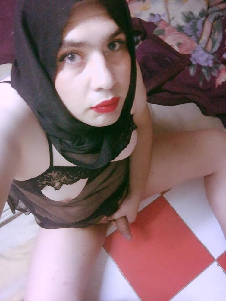 25P sissy slut rasha in black dress showng for big cocks
