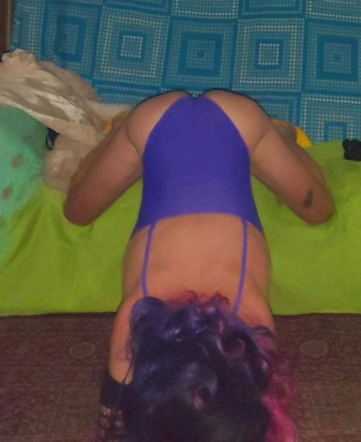 25P Purple swimsuit and wand album