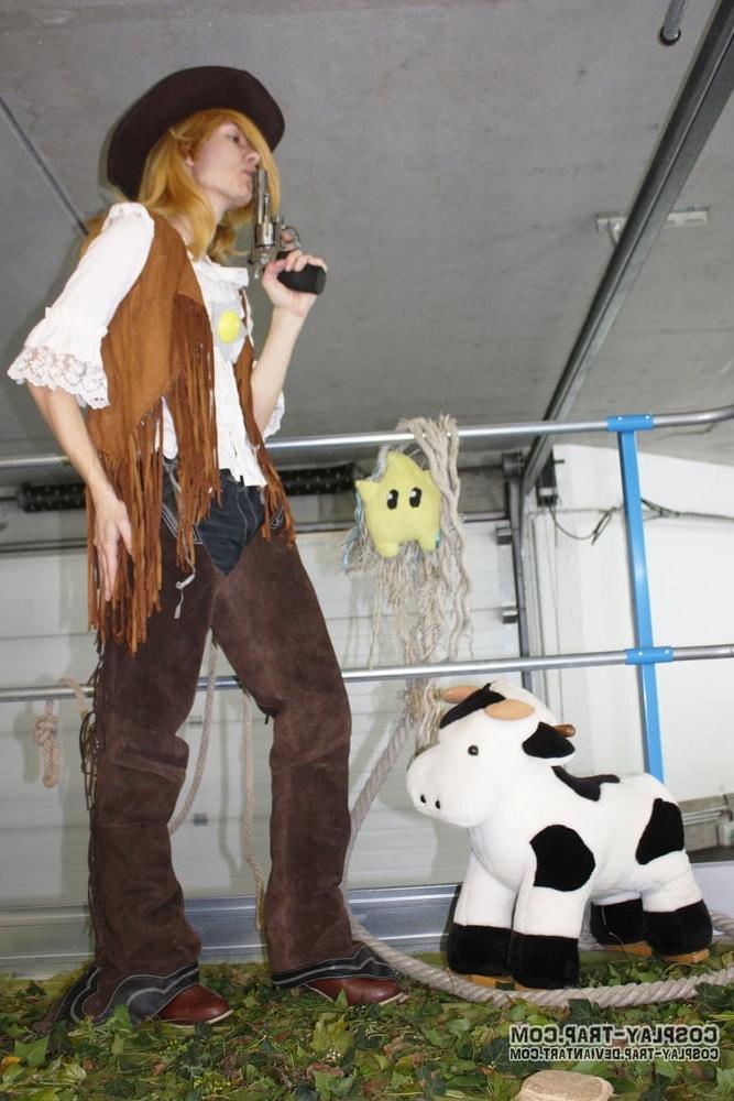 9P Crossdress cosplay chaps cowgirl Rosalina
