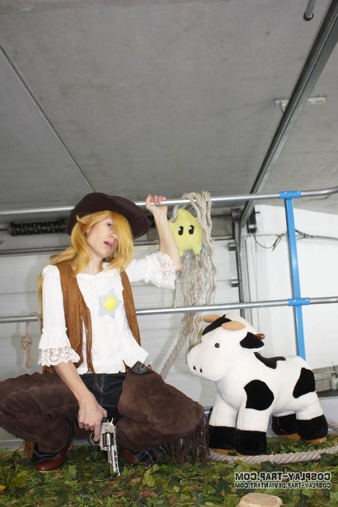 9P Crossdress cosplay chaps cowgirl Rosalina