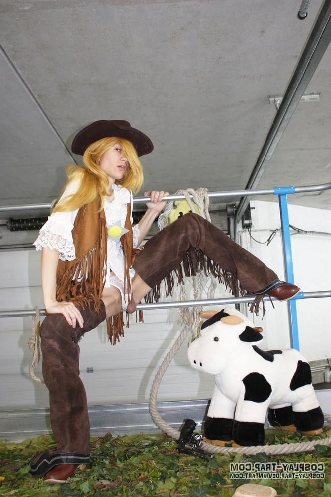 9P Crossdress cosplay chaps cowgirl Rosalina