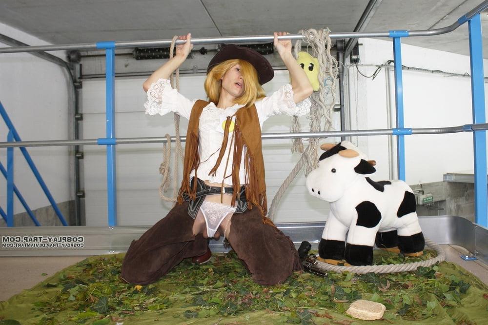 9P Crossdress cosplay chaps cowgirl Rosalina
