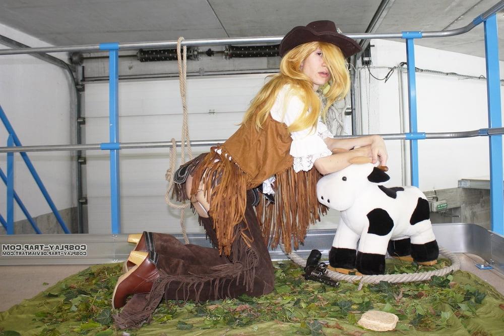 9P Crossdress cosplay chaps cowgirl Rosalina