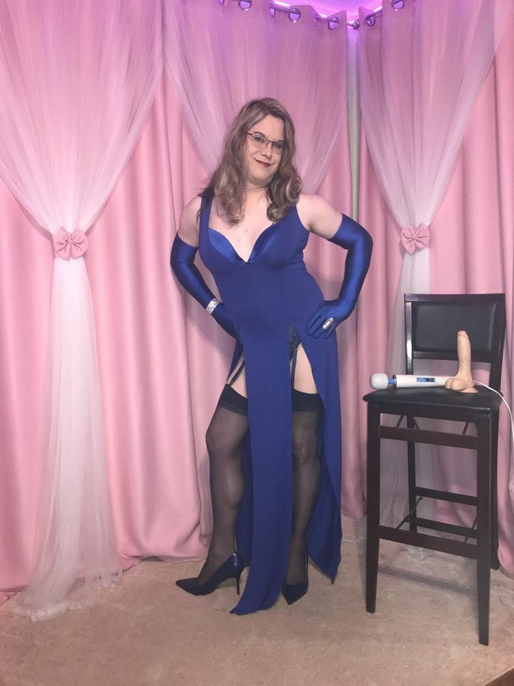 25P Joanie - Blue Maxi Vest Dress and Lady Marlene Part 3