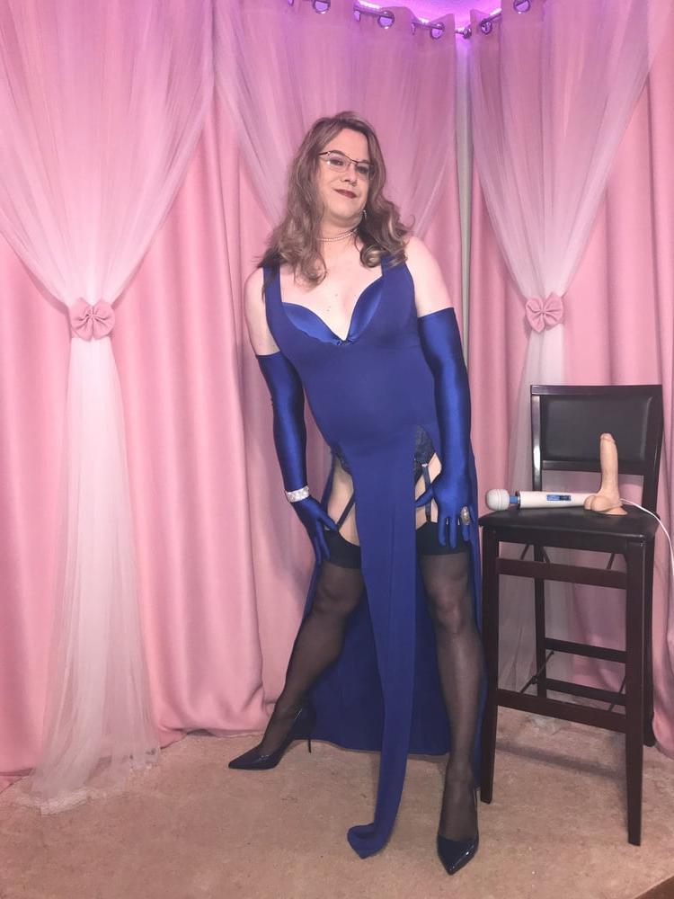 25P Joanie - Blue Maxi Vest Dress and Lady Marlene Part 3