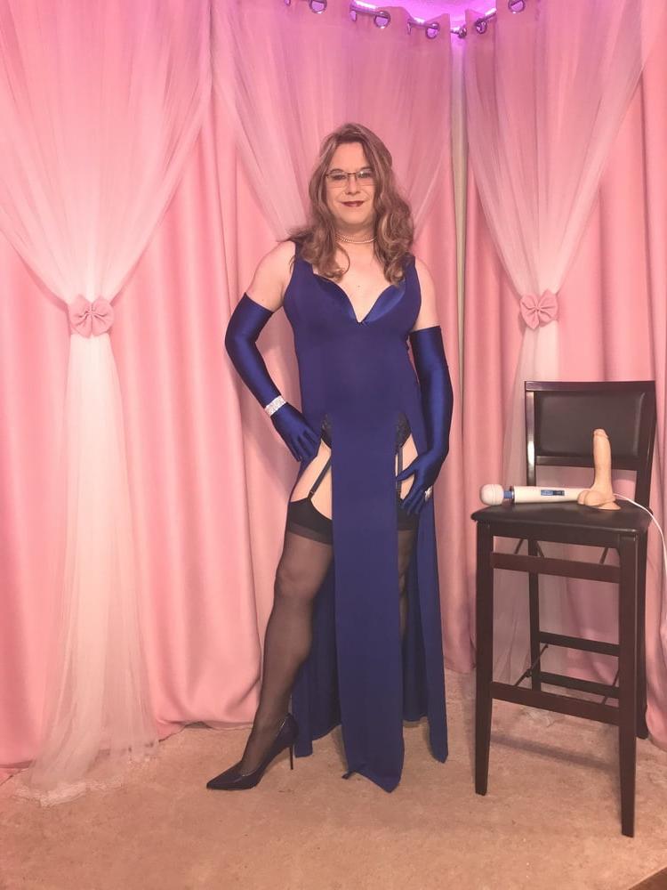 25P Joanie - Blue Maxi Vest Dress and Lady Marlene Part 3