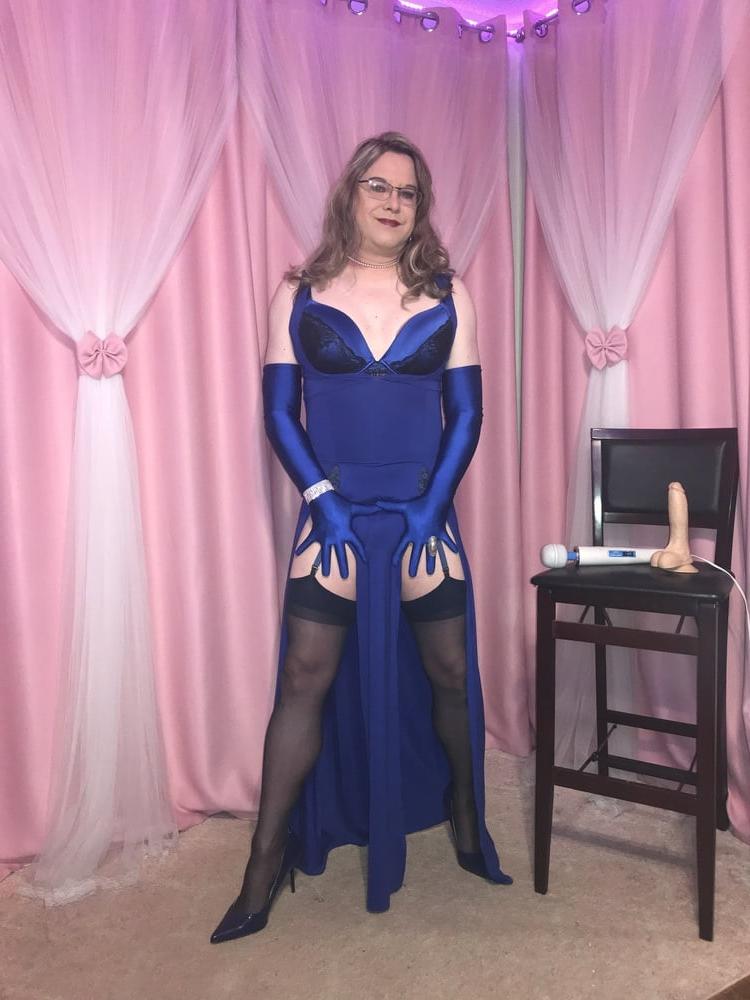 25P Joanie - Blue Maxi Vest Dress and Lady Marlene Part 3