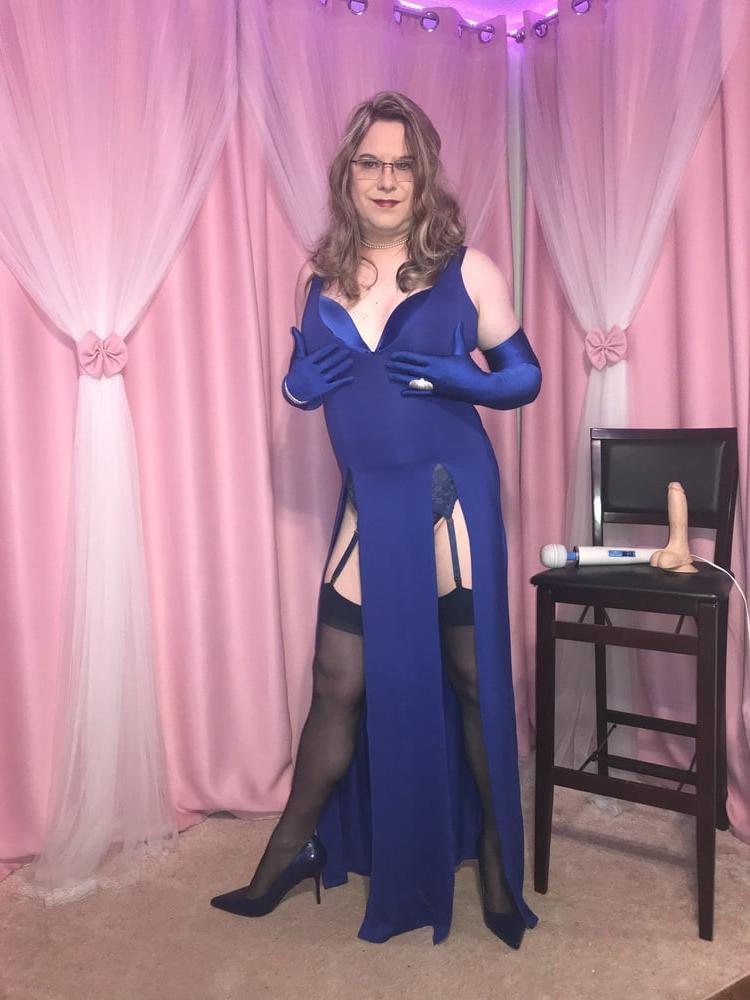 25P Joanie - Blue Maxi Vest Dress and Lady Marlene Part 3