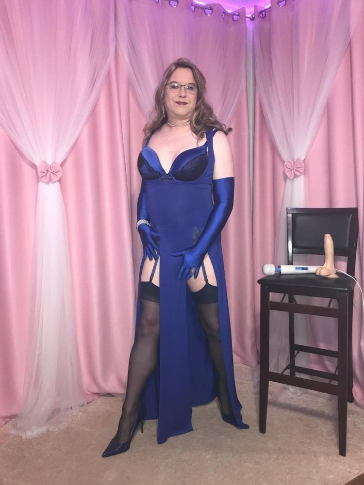 25P Joanie - Blue Maxi Vest Dress and Lady Marlene Part 3