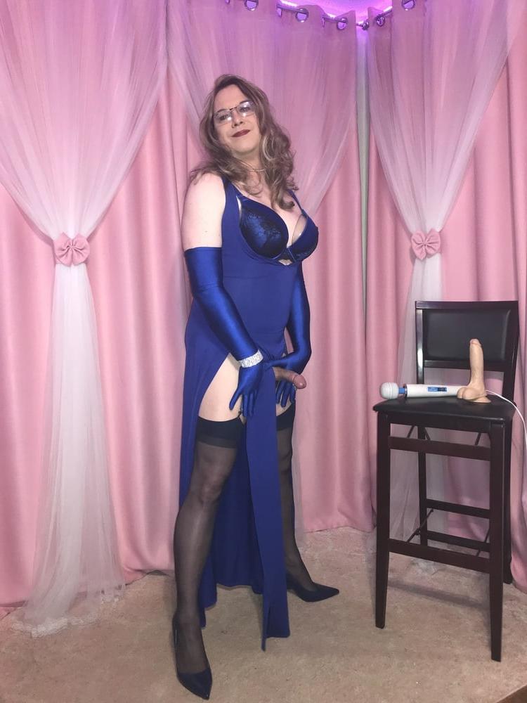 25P Joanie - Blue Maxi Vest Dress and Lady Marlene Part 3