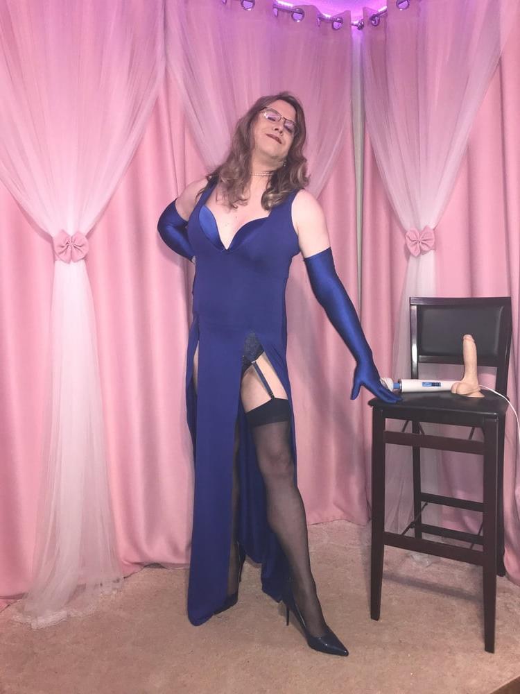 25P Joanie - Blue Maxi Vest Dress and Lady Marlene Part 3