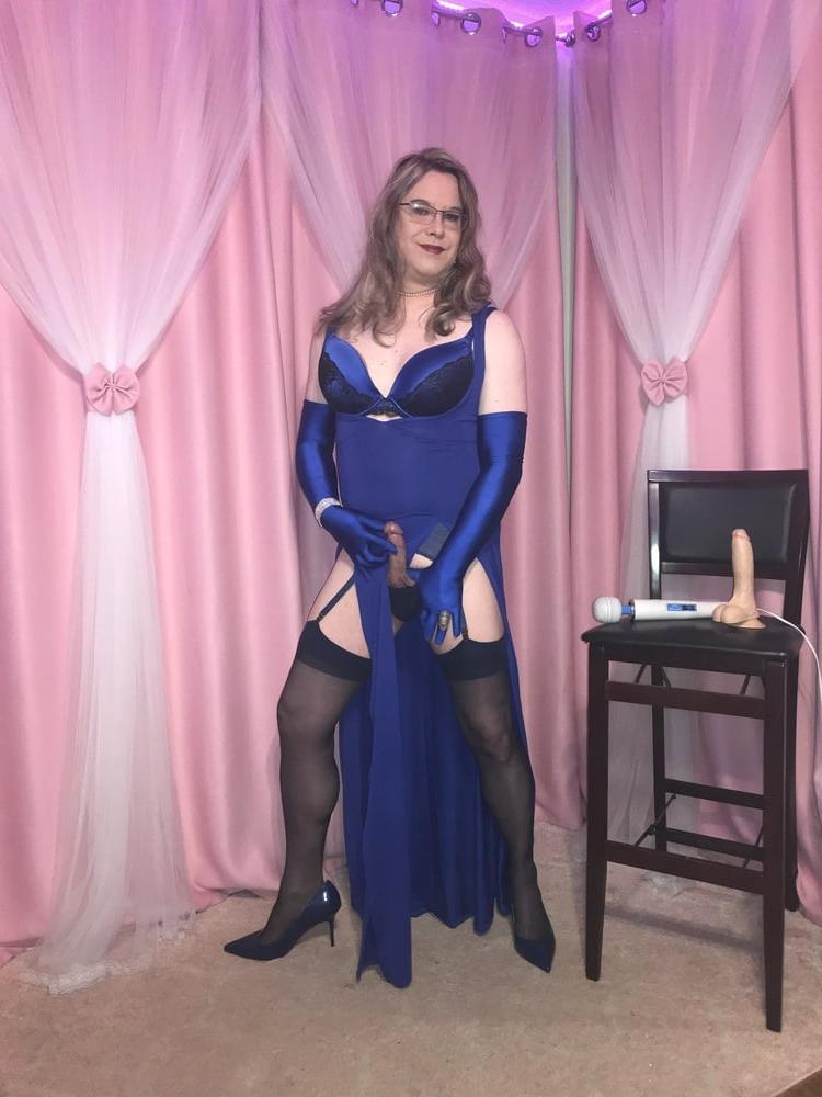 25P Joanie - Blue Maxi Vest Dress and Lady Marlene Part 3