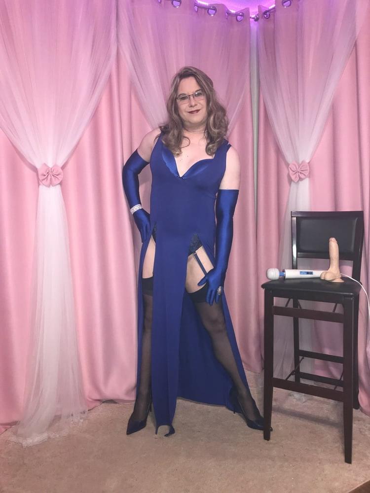 25P Joanie - Blue Maxi Vest Dress and Lady Marlene Part 3