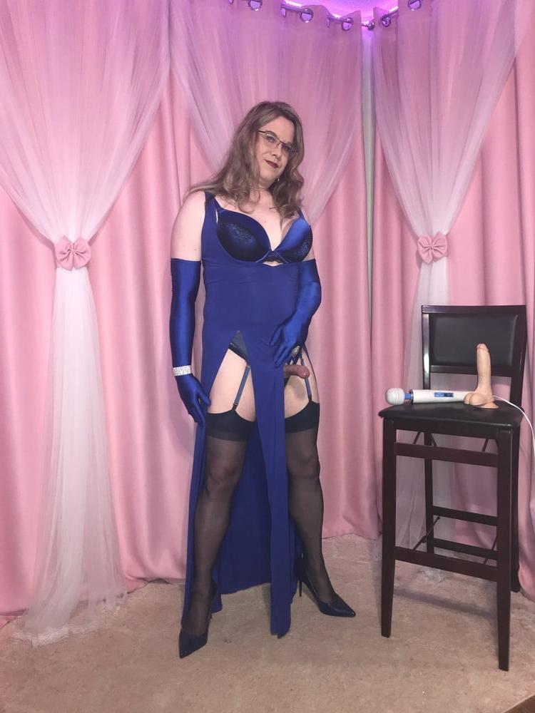 25P Joanie - Blue Maxi Vest Dress and Lady Marlene Part 3