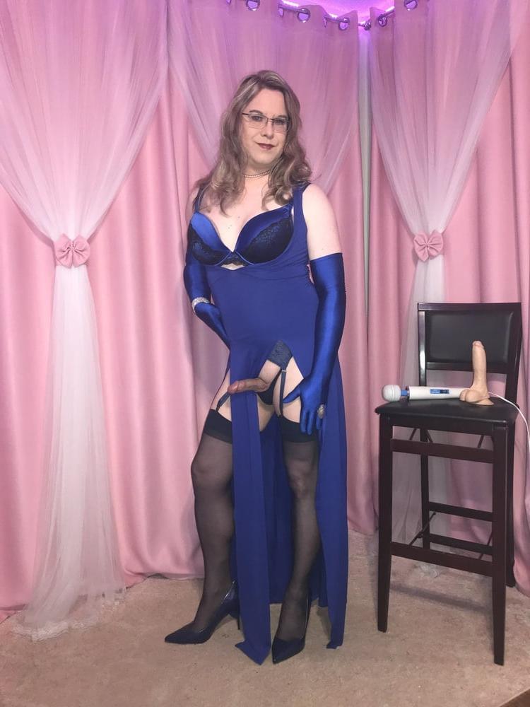 25P Joanie - Blue Maxi Vest Dress and Lady Marlene Part 3