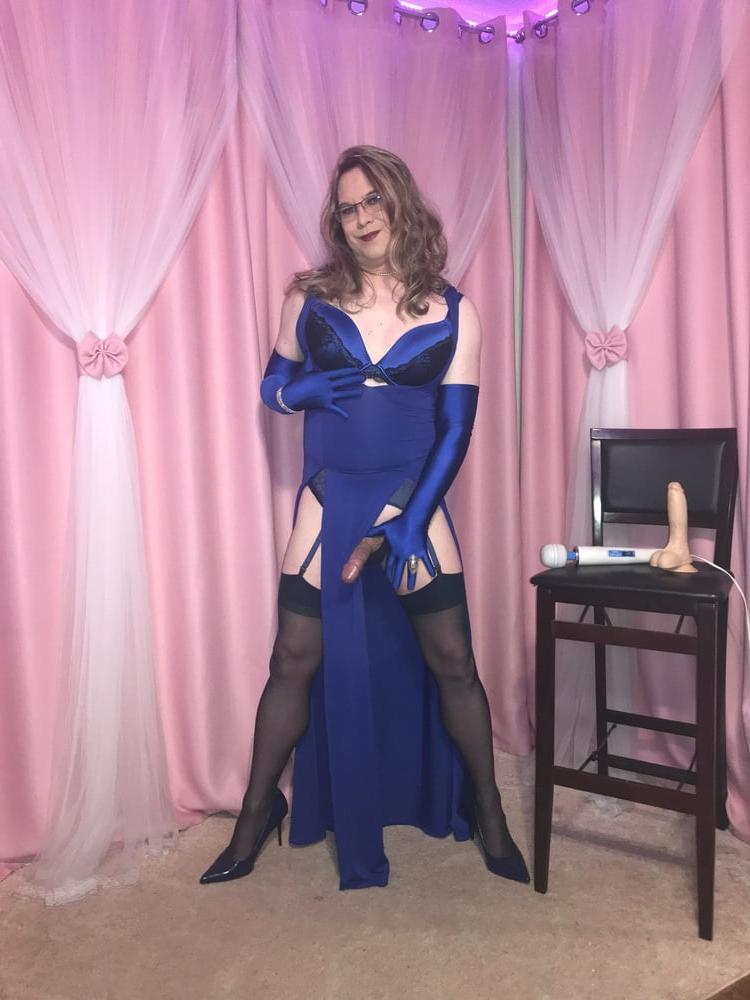 25P Joanie - Blue Maxi Vest Dress and Lady Marlene Part 3