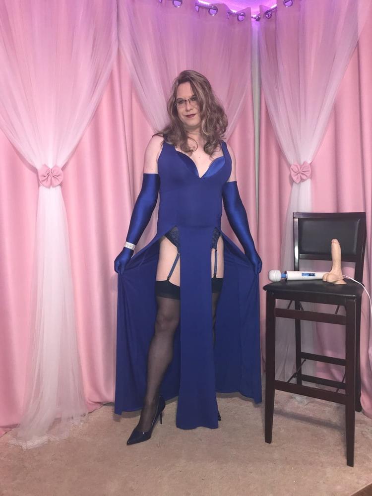 25P Joanie - Blue Maxi Vest Dress and Lady Marlene Part 3