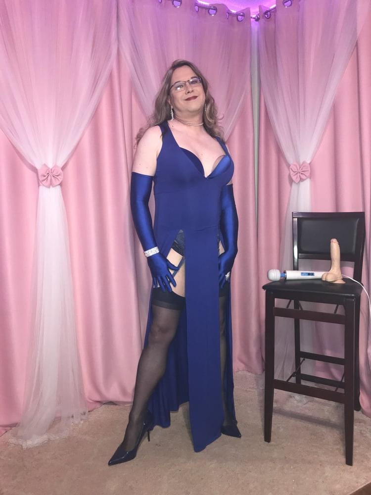 25P Joanie - Blue Maxi Vest Dress and Lady Marlene Part 3